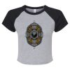 Women's Micro Rib Raglan Baby Tee Thumbnail