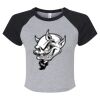 Women's Micro Rib Raglan Baby Tee Thumbnail