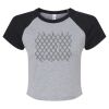 Women's Micro Rib Raglan Baby Tee Thumbnail
