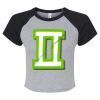 Women's Micro Rib Raglan Baby Tee Thumbnail