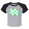 Women's Micro Rib Raglan Baby Tee Thumbnail