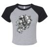 Women's Micro Rib Raglan Baby Tee Thumbnail