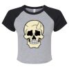 Women's Micro Rib Raglan Baby Tee Thumbnail