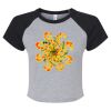 Women's Micro Rib Raglan Baby Tee Thumbnail