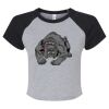Women's Micro Rib Raglan Baby Tee Thumbnail
