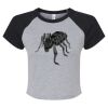 Women's Micro Rib Raglan Baby Tee Thumbnail