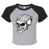 Women's Micro Rib Raglan Baby Tee Thumbnail