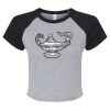Women's Micro Rib Raglan Baby Tee Thumbnail