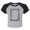 Women's Micro Rib Raglan Baby Tee Thumbnail