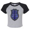 Women's Micro Rib Raglan Baby Tee Thumbnail