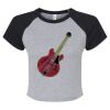 Women's Micro Rib Raglan Baby Tee Thumbnail