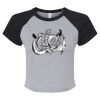 Women's Micro Rib Raglan Baby Tee Thumbnail