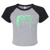 Women's Micro Rib Raglan Baby Tee Thumbnail