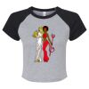 Women's Micro Rib Raglan Baby Tee Thumbnail