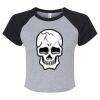 Women's Micro Rib Raglan Baby Tee Thumbnail