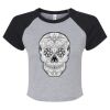 Women's Micro Rib Raglan Baby Tee Thumbnail