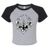 Women's Micro Rib Raglan Baby Tee Thumbnail