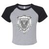 Women's Micro Rib Raglan Baby Tee Thumbnail