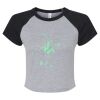 Women's Micro Rib Raglan Baby Tee Thumbnail