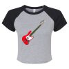 Women's Micro Rib Raglan Baby Tee Thumbnail