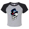 Women's Micro Rib Raglan Baby Tee Thumbnail