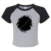 Women's Micro Rib Raglan Baby Tee Thumbnail
