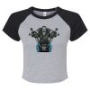 Women's Micro Rib Raglan Baby Tee Thumbnail