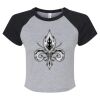 Women's Micro Rib Raglan Baby Tee Thumbnail