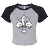 Women's Micro Rib Raglan Baby Tee Thumbnail