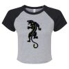 Women's Micro Rib Raglan Baby Tee Thumbnail