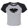Women's Micro Rib Raglan Baby Tee Thumbnail