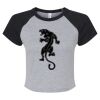 Women's Micro Rib Raglan Baby Tee Thumbnail