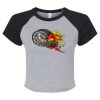Women's Micro Rib Raglan Baby Tee Thumbnail