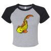 Women's Micro Rib Raglan Baby Tee Thumbnail