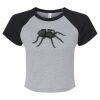 Women's Micro Rib Raglan Baby Tee Thumbnail