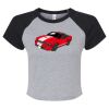 Women's Micro Rib Raglan Baby Tee Thumbnail