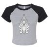 Women's Micro Rib Raglan Baby Tee Thumbnail