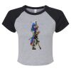 Women's Micro Rib Raglan Baby Tee Thumbnail