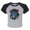 Women's Micro Rib Raglan Baby Tee Thumbnail