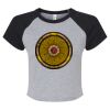 Women's Micro Rib Raglan Baby Tee Thumbnail