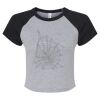 Women's Micro Rib Raglan Baby Tee Thumbnail