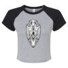 Women's Micro Rib Raglan Baby Tee Thumbnail