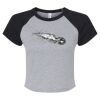 Women's Micro Rib Raglan Baby Tee Thumbnail