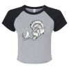 Women's Micro Rib Raglan Baby Tee Thumbnail
