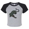 Women's Micro Rib Raglan Baby Tee Thumbnail