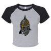 Women's Micro Rib Raglan Baby Tee Thumbnail