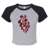 Women's Micro Rib Raglan Baby Tee Thumbnail