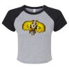 Women's Micro Rib Raglan Baby Tee Thumbnail