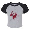 Women's Micro Rib Raglan Baby Tee Thumbnail