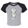 Women's Micro Rib Raglan Baby Tee Thumbnail